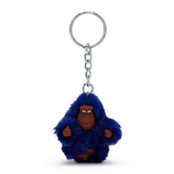 Akcesoria Kipling Sven Extra Small Modne Monkey Keychain Niebieskie | PL 1247NW